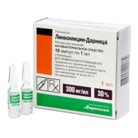 Линкомицин-Дарница 30% 1мл №10 р-р д/инъекций